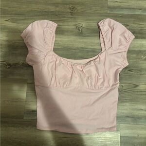 Pink Women Hollister Top
